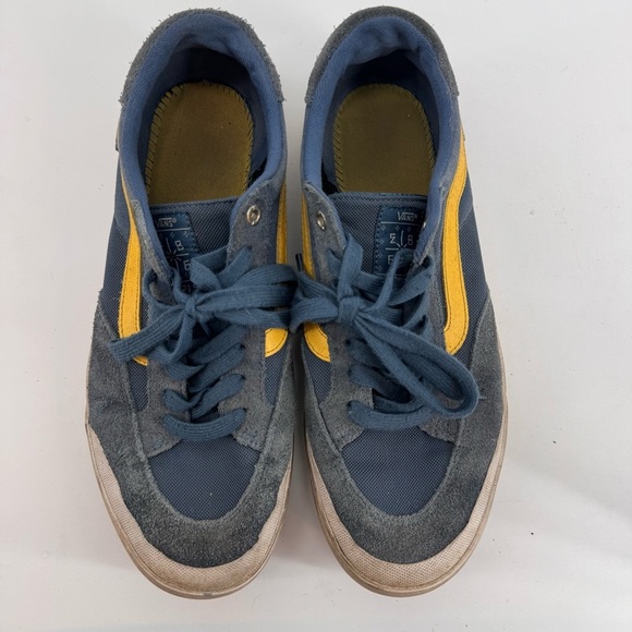 Vans Men’s Blue Suede 9.5 - Picture 2 of 4